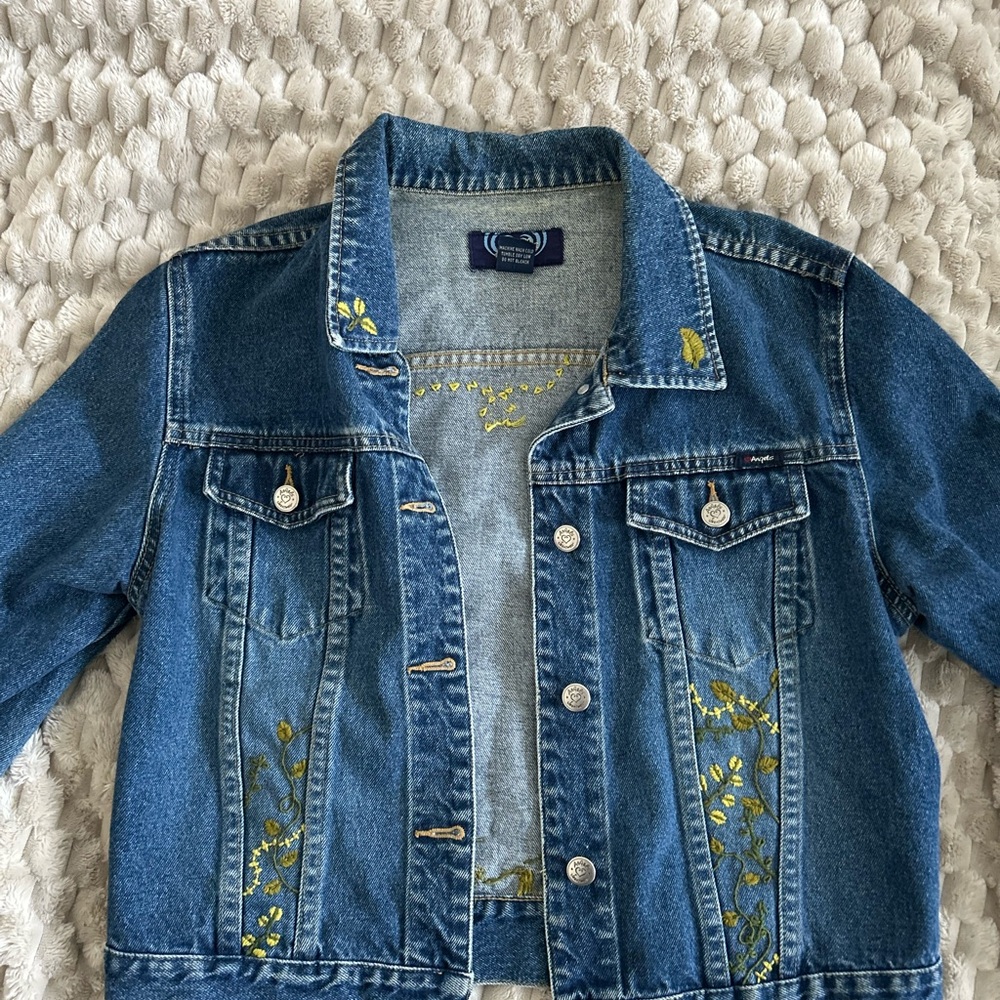 Embroidered Denim Jacket